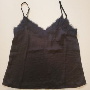 Nordstrom BP Satin Lace Trim Cami
